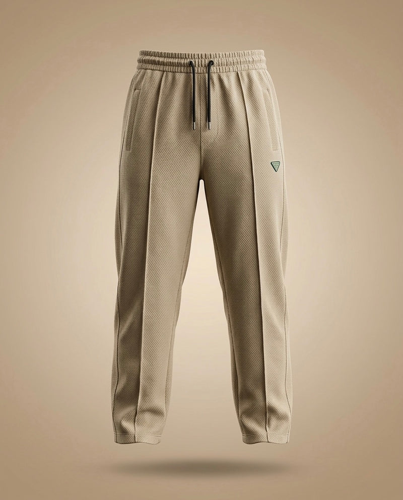 MAFIA® Taupe Waffle Knit Trousers