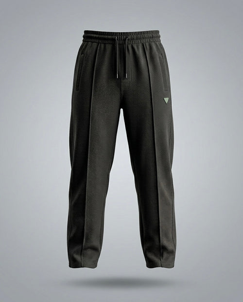 MAFIA® Taupe Waffle Knit Trousers