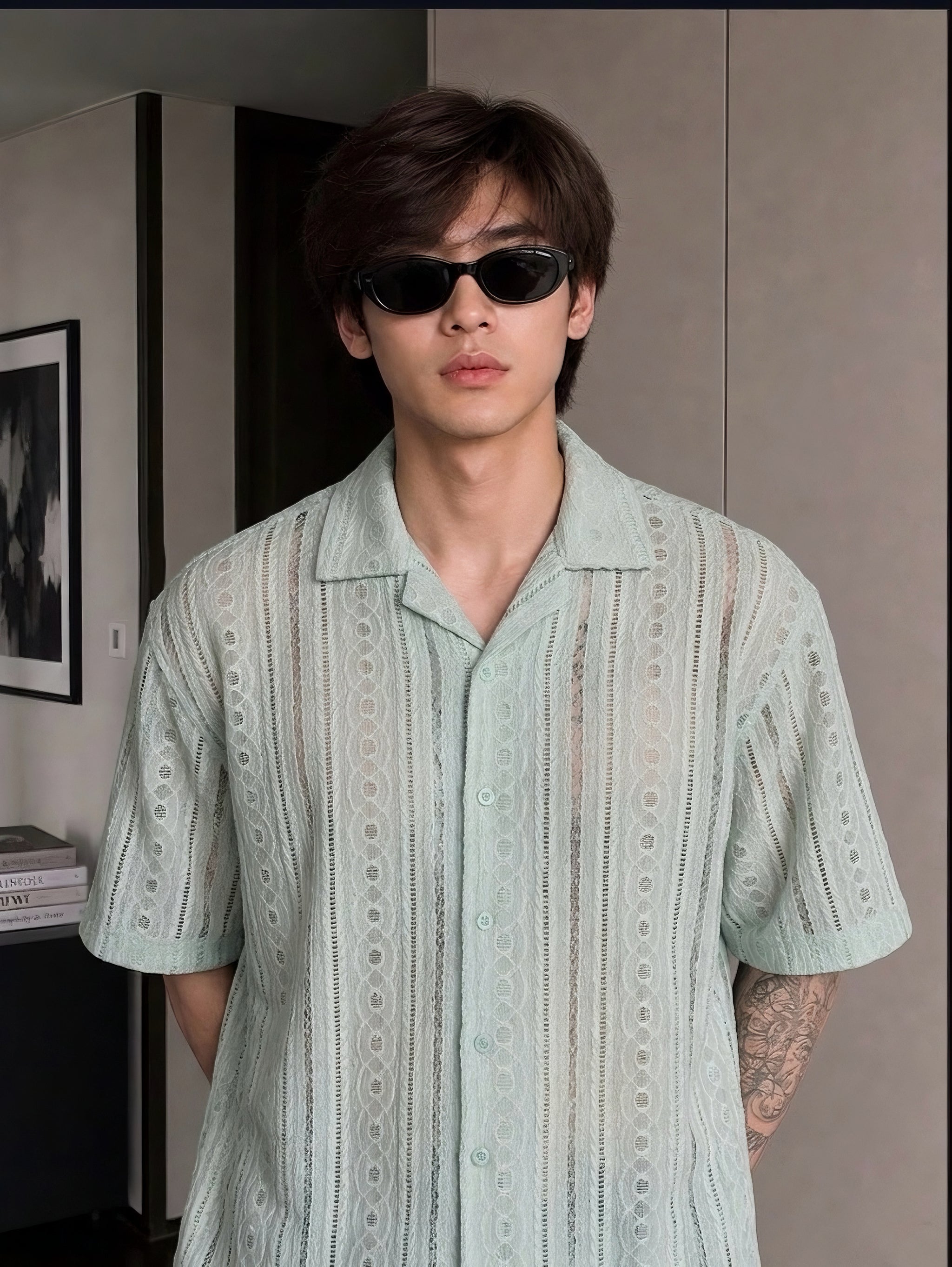 MAFIA® Espresso Textured Shirt