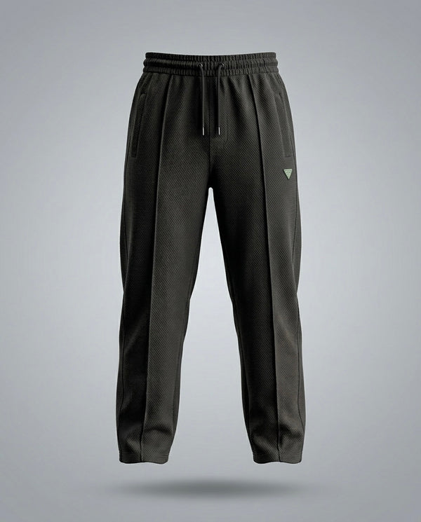 MAFIA® Taupe Waffle Knit Trousers
